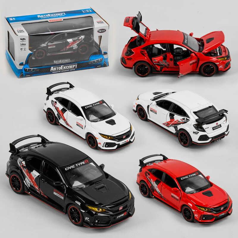 Машинка 33617 "Авто Експерт", 3 кольори, металопластик, 1:32, світло, звук, інерція, відчиняються двері,, фото 1