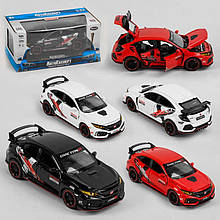 Машинка 33617 "Авто Експерт", 3 кольори, металопластик, 1:32, світло, звук, інерція, відчиняються двері,