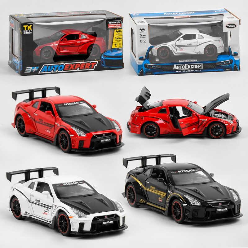 Машинка 700701 "Авто Експерт", 3 кольори, металопластик, 1:32, світло, звук, інерція, відчиняються двері,, фото 1