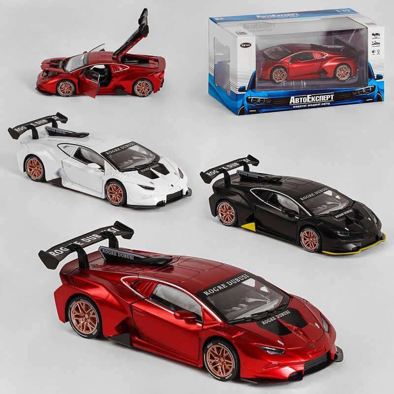 Машинка ТК - 3026 "Авто Експерт", 3 види, металопластик, 1:32, світло, звук, інерція, двері, що відчиняються, фото 1