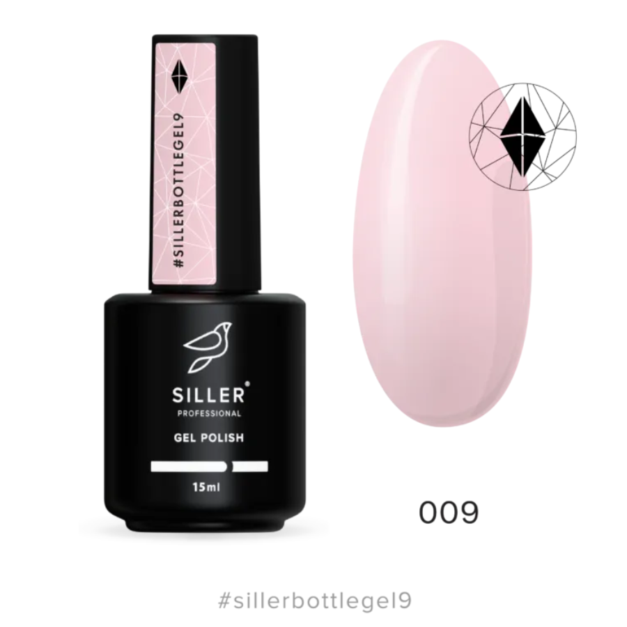 Гель для нігтів Siller Bottle Gel №9, 15 мл, фото 1