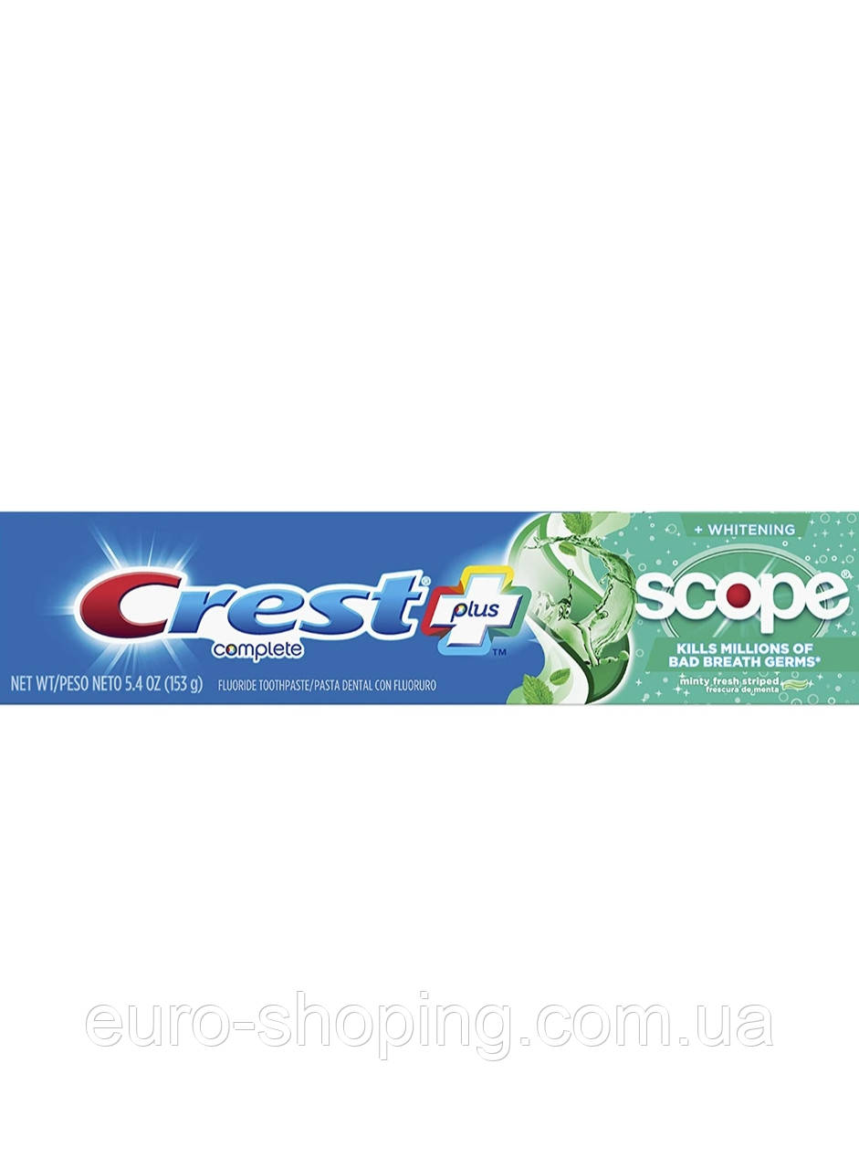 Зубна паста Crest + Scope Complete Whitening