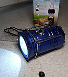 Настольний Ліхтар світлодіодний акумуляторний для кемпінгу 2+1., фото 6