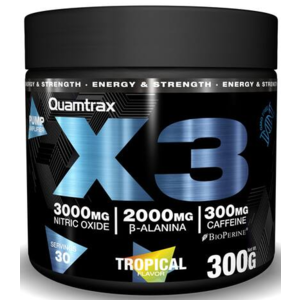 Предтренировочний комплекс Quamtrax X3 300g, фото 1