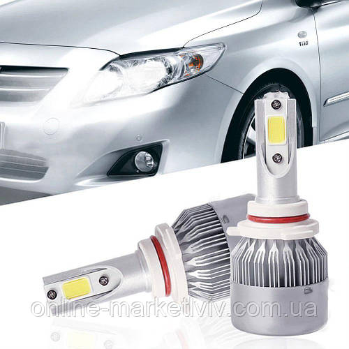Купить Светодиодные лампы для автомобиля C6-HB4, 2 шт / LED лампы для ...