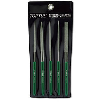 Набір надфілей алмазних TOPTUL 5ед. GNBA0501