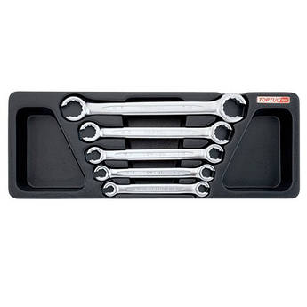Набір ключів розрізних 8-22 мм 5ед. (в ложементі) TOPTUL GAAT0502