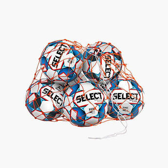 Сітка для м'ячів 6-8 м'ячів 7370808666 Select, Жовтогарячий, Розмір (EU) — 1SIZE