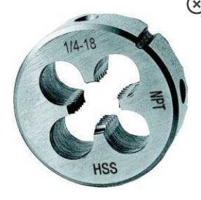 Плашка-дюймова конічна, HSS Format (Німеччина) NPT1/16