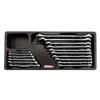 Набір ключів комбінованих 6-24 мм 16 од. (в ложементі) TOPTUL GAAT1604
