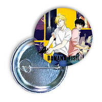 Banana Fish. Банановая рыба. Значок