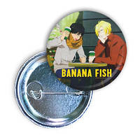 Значок. Banana Fish. Банановая рыба