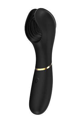 Мастурбатор для пеніса із вібрацією чорного кольору Dream Toys ELITE MAEL Talla