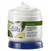 Avon Зволожувальний мультифункціональний крем для обличчя, рук і тіла з олією авокадо (400 мл)