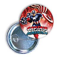 Первый мститель (Captain America). Значок