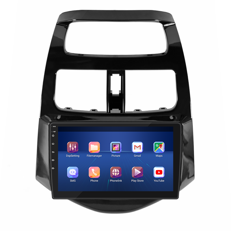 Штатна магнітола 9" Lesko для Chevrolet Spark III 2009-2016 2/32Gb Wi-Fi GPS Base Шевроліт 8 шт., фото 1