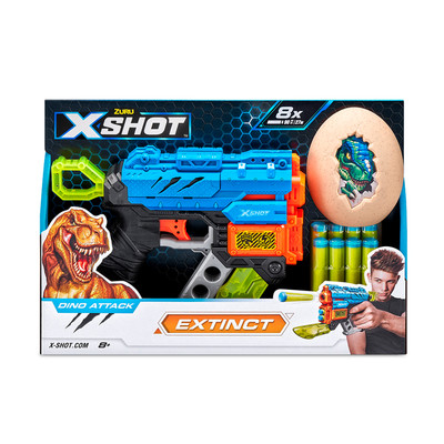 Швидкострільний бластер Zuru X-Shot Dino Extinct New 4870R, фото 1