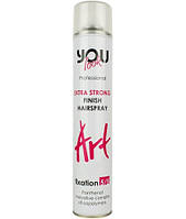 Лак для екстрасильної фіксації You Look Art Extra Strong Finish Hairspray 500 мл