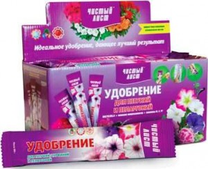 Добриво "Чистий аркуш" для сурфіній і пеларгонії (100г), фото 2