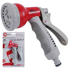 Пістолет-розпилювач для поливу INTERTOOL GE-0001 8 режимів