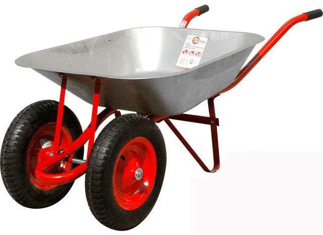 Тачка садово-будівельна INTERTOOL WB-0623 65л., 140кг