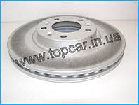 Тормозные диски передние на Peugeot 407/508/607 CITROEN ОРИГИНАЛ 4249L3