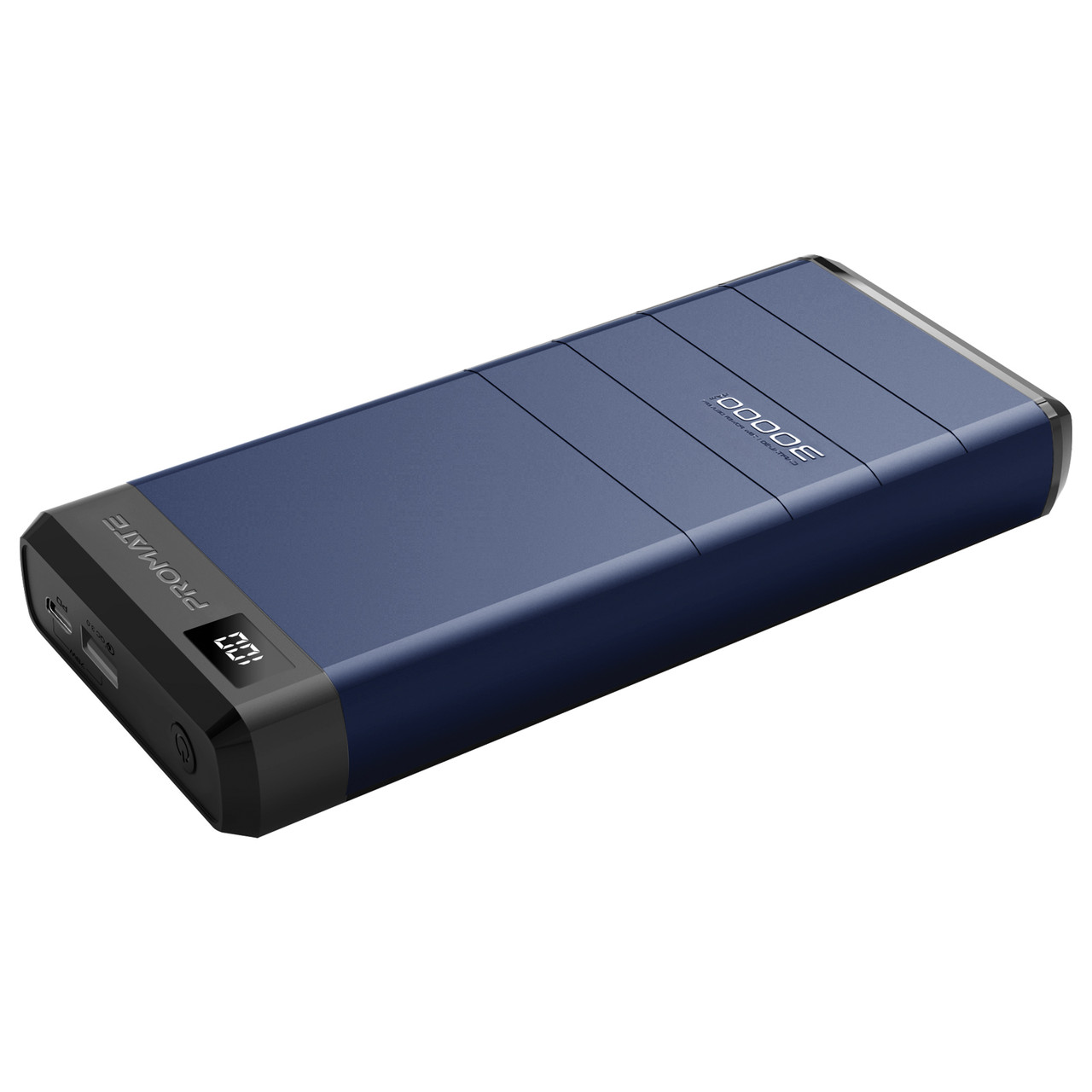 УМБ Promate Capital-30 30000 mAh, 65W USB-C PD, 22.5W USB-A QC3.0 Blue (Уцінка) (ch_capital-30.blue)