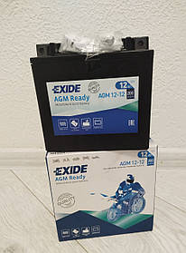 Аккумулятор для мотоцикла гелевый EXIDE SLA12-12 = AGM12-12 12Ah 150x87x145