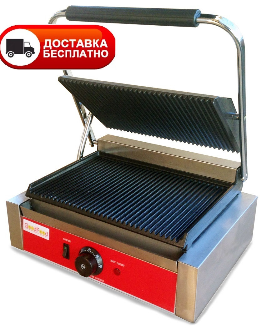 Гриль контактний GoodFood ECG11 Panini RED