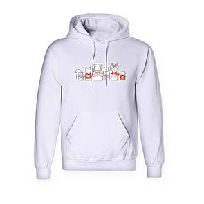 Худі з принтом "Звірятка", ПРЕМІУМ