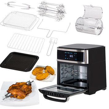 Аерофритюрниця 8в1 Аеродуховка 13 л Adler AD 6309 2500 Вт