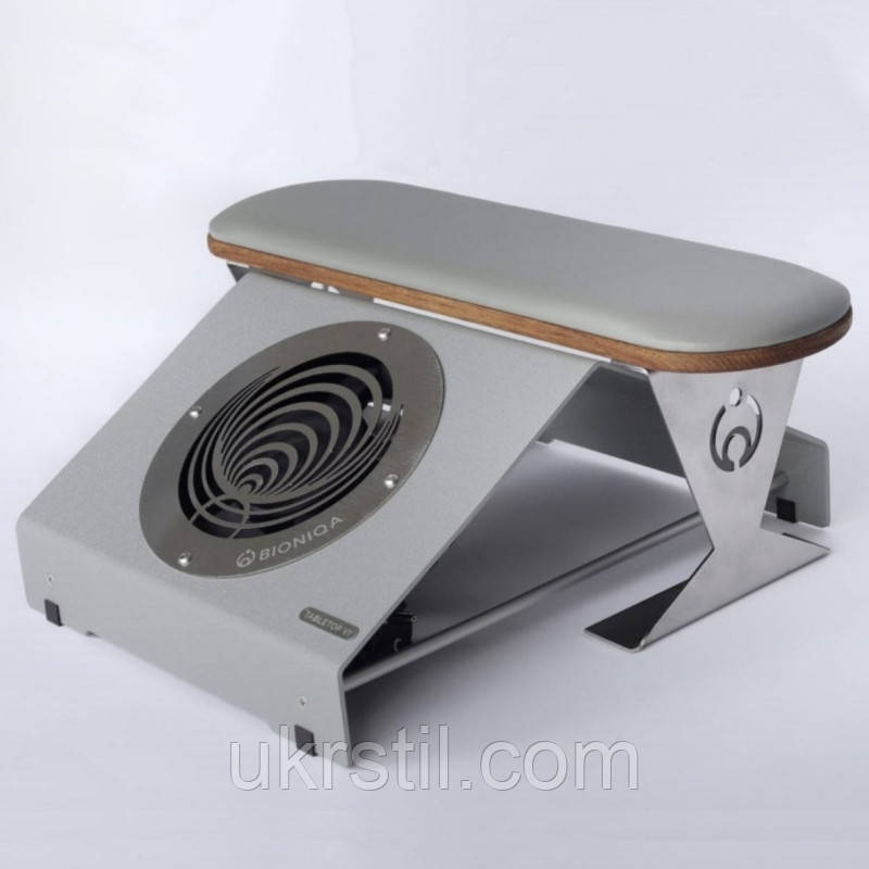 Настільна витяжка з підставкою для манікюру Bioniqa Tabletop V1 Handpad+ Grey, фото 1
