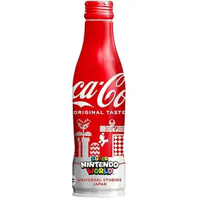 Coca Cola Nintendo World Slim Bottle Стрибне Маріо 250ml