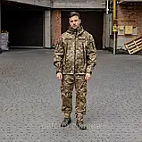 Комплект: Тактичні штани на флісі піксель + Куртка Soft Shell піксель на флісі, фото 7