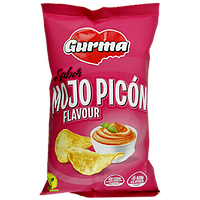 Чипси зі смаком пікантного соусу (без глютену) Гурма Gurma mojo picon 110g 22шт/ящ (Код: 00-00013040)