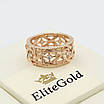 Кільце жіноче плетене від EliteGold MAIA розмір 16.5 91020661000, фото 3