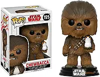 Фігурка Funko Pop Фанк Поп Star Wars Chewbacca Чубакка Star Wars Зіркові Війни 10 см № 195 KSv