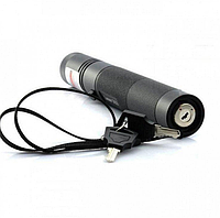 Мощная лазерная указка JD-303 с аккумулятором и зарядным устройством, лазер светит на 10 км. + ключи, GN6
