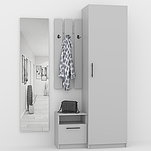 Передпокій П-6 1950х1350х420мм Сірий