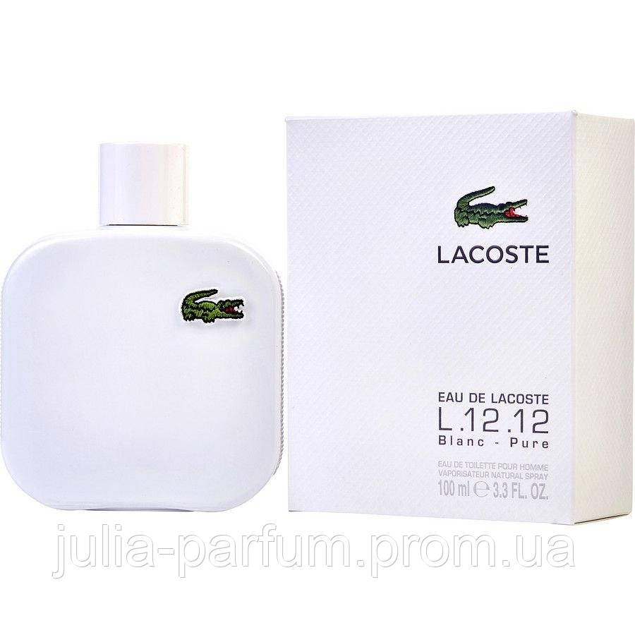 Чоловіча туалетна вода Eau De Lacoste Lacoste L. 12.12: Blanc (Лакост Про Де Лакост Л. 12.12: Бланк)