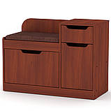 Тумба під взуття ТО-12 Дуб крафт золотий Компаніт (90х38х66 см), фото 7