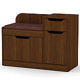 Тумба під взуття ТО-12 Дуб крафт золотий Компаніт (90х38х66 см), фото 6