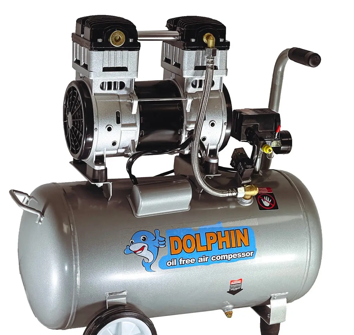 Компресор безмасляний DOLPHIN Silver Line SZW1600AF060, фото 1