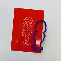 3D-формочки-вирубки для пряників "Гринч 3"