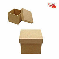 Коробка з кришкою ,Заготовка для декору та розпису,МДФ 15х15х13см ROSA TALENT