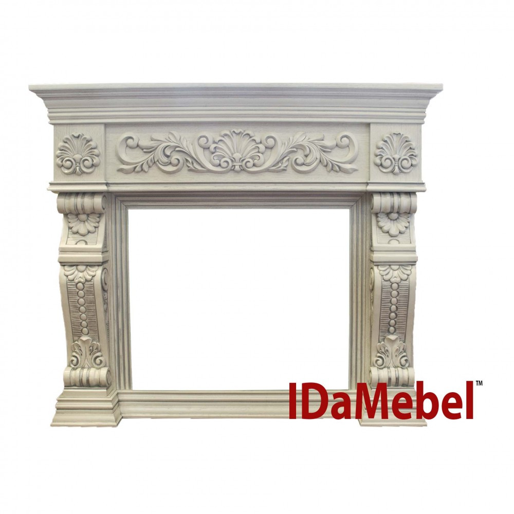 Камін портал для електрокаміну ROYAL FLAME IdaMebel Brugge (портал без вогнища індивідуальне замовлення)