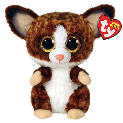 М'яка іграшка TY Beanie boo's Лемур Binky 25 см 37287, фото 1