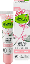 Крем для шкіри навколо очей alverde NATURKOSMETIK  Augencreme Wildrose 15мл