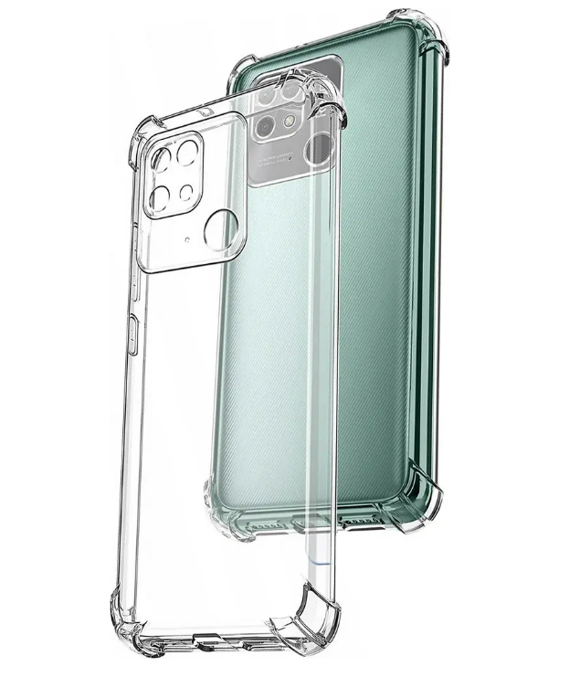 Протиударний прозорий чохол для Xiaomi Redmi 10C/Poco C40