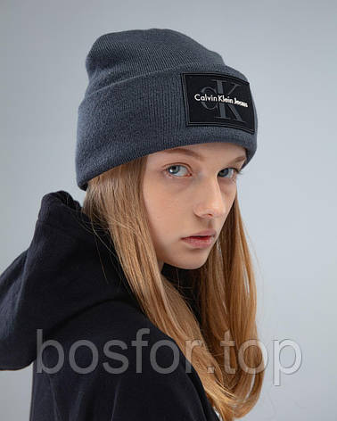 Шапка тепла Calvin Klein Графіт, фото 1